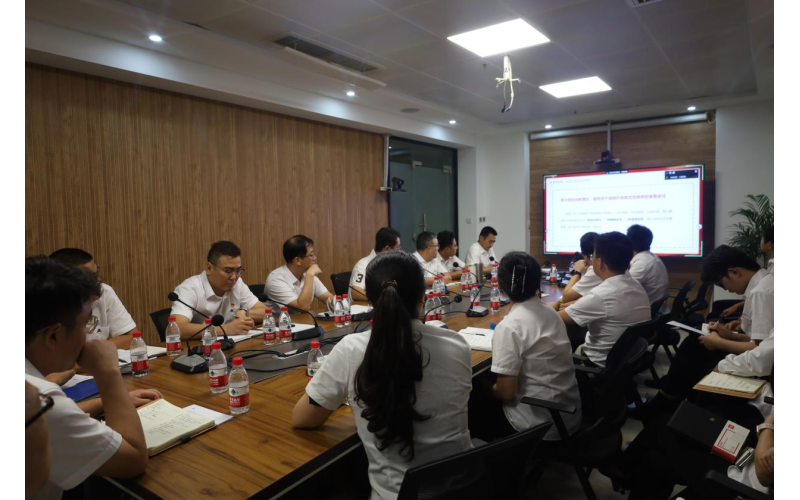 k8凯发官网党委副书记、副总司理刘宝到三鑫晶品开展调研和廉政教育活动